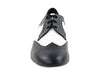 Monochrome swing shoes with retro charm