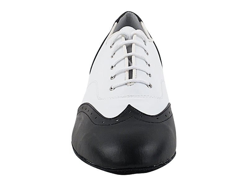 Monochrome swing shoes with classic style and flair