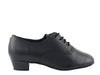 Black Leather Shoes for Dance