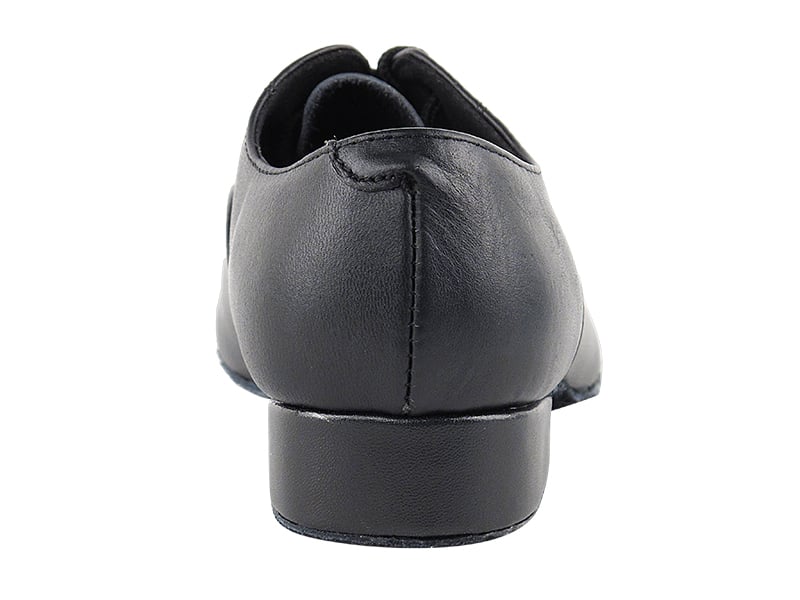 Classic Black Leather Dance Shoes for Performances