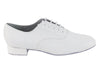 White Leather Shoes for Dance