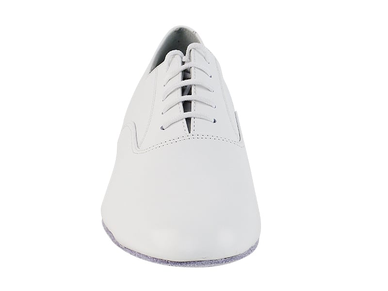 White Leather Shoes for Dance