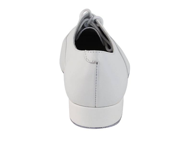 Classic White Leather Dance Shoes for Performances