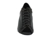 Black Nubuck & Black Mesh Dance shoes