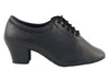 Black Leather Dance shoes