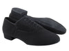 Black oxford nubuck dance shoes