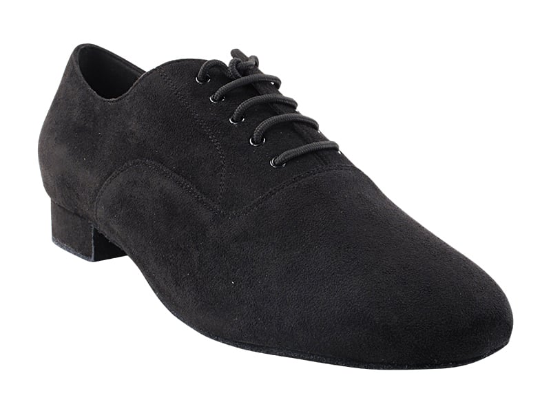 Black oxford nubuck dance shoes