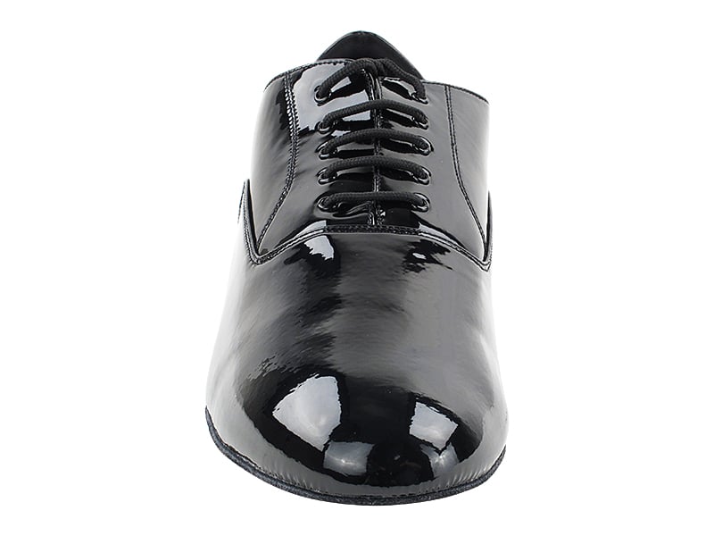 Black patent dance shoes