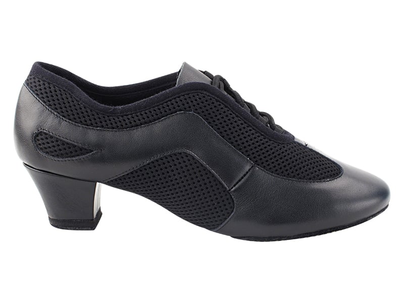 black leather dance shoes