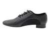 Black Napa Leather dance shoes