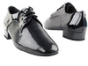 Black patent dance shoes