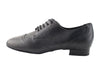 Black leather dance shoes: classic, versatile footwear