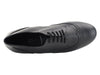 Black leather dance shoes: classic, versatile footwear