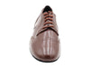 Coffee brown leather dance shoes