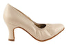 Light Tan Light Leather Dance heels