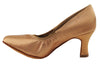 Tan Satin Dance heels