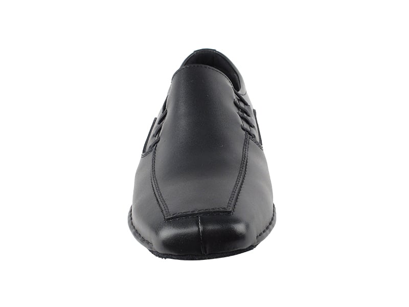 Black leather Dance shoes