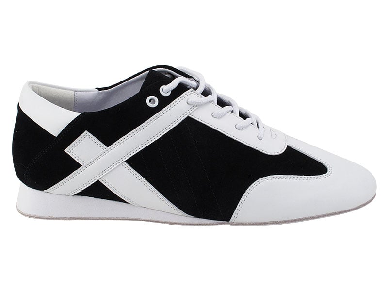 Jackson black and white dance sneakers