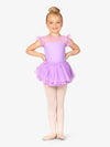 Girls Mesh Pull On Purple Tutu Skirt