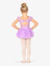 Girls Mesh Pull On Purple Tutu Skirt