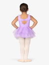 Girls Tank Glitter Purple Dress