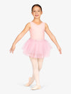 Girls Tank Glitter Pink Dress