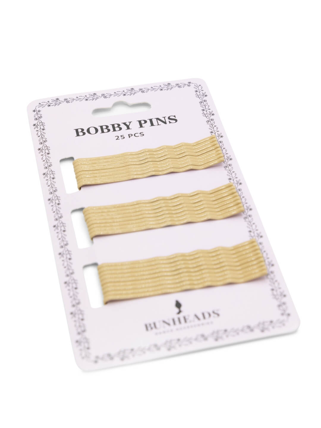 Metal bobby pins for securing and shaping hair