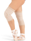 Gel knee pads, offering cushioning and protection for knees during dance