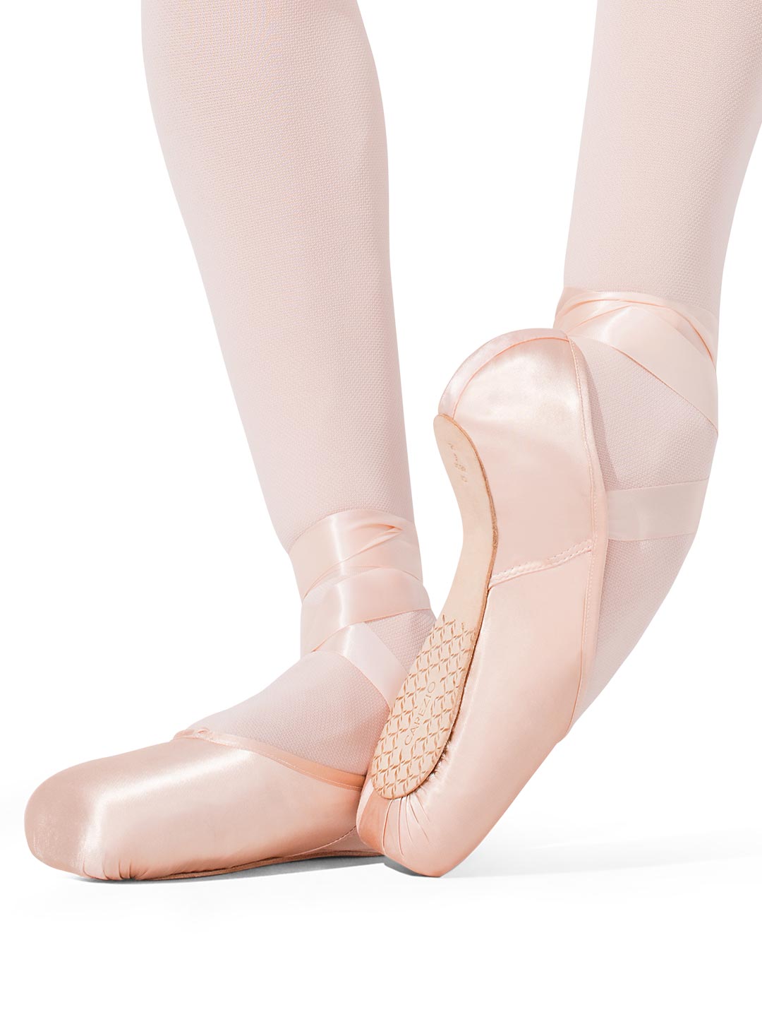 Ava #3.5 shank pointe shoe, offering optimal support and flexibility - pink