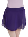 Girls pull-on skirt, featuring an easy, comfortable fit with an elastic waistband - purple