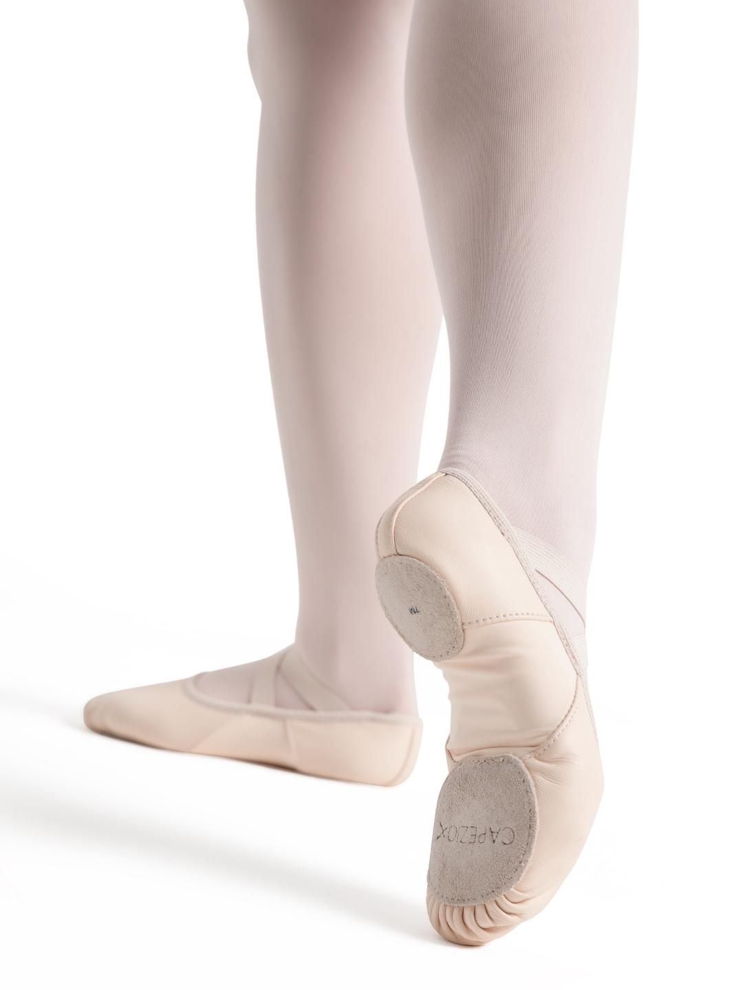 Hanami leather ballet shoe, designed for comfort and flexibility - pink