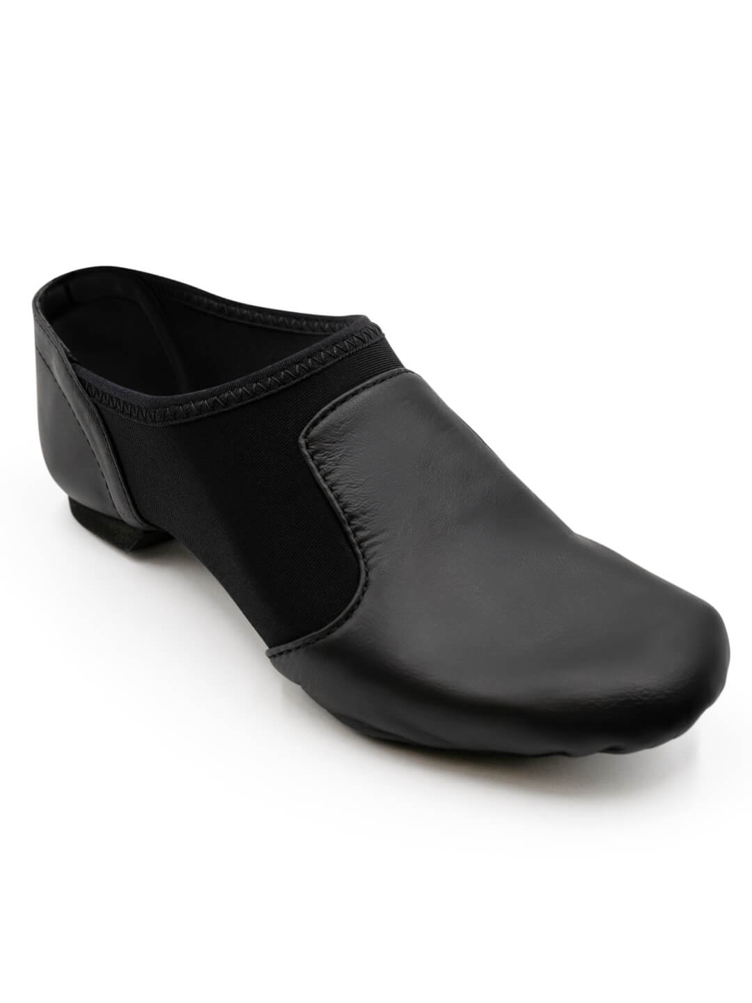 Black Jazz Glove Jazz Shoe, lightweight and flexible dance footwear 