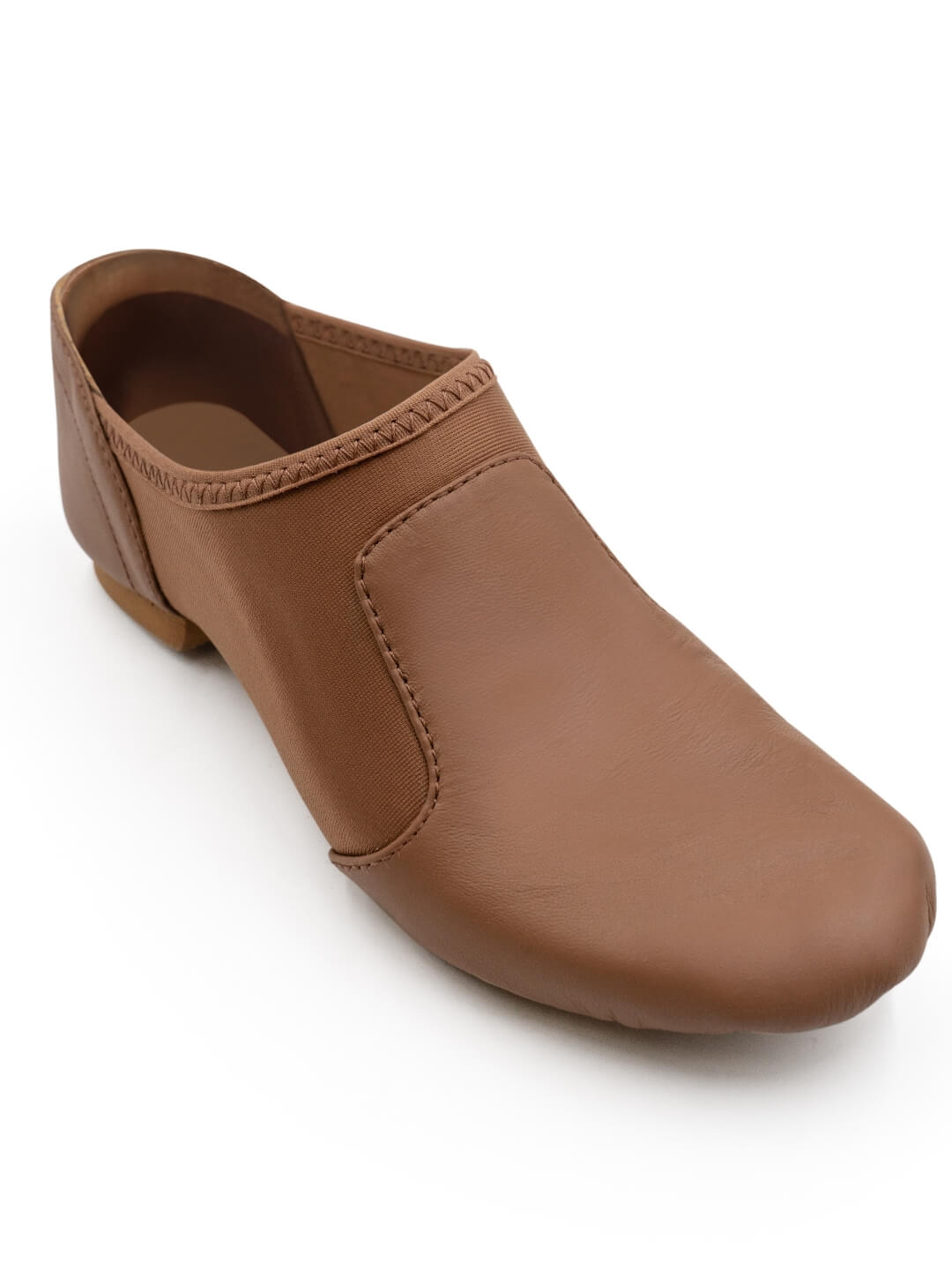 Tan Jazz Glove Jazz Shoe, lightweight and flexible dance footwear 