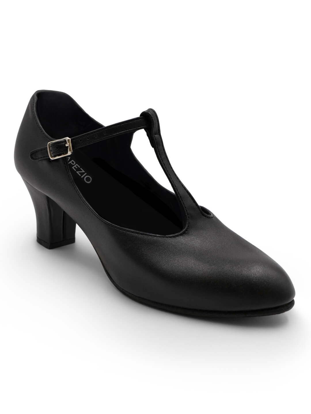Jr. Footlight T-Strap Character Shoe – Child's T-strap character shoes with a durable sole and comfortable fit - black