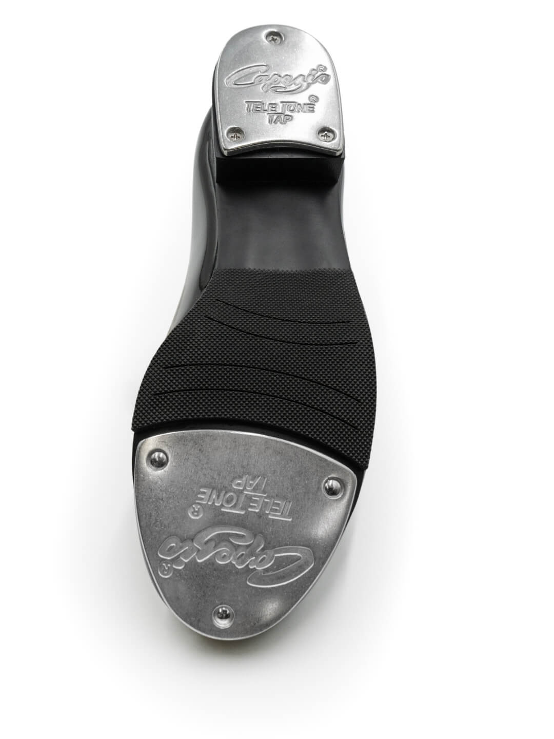 Jr. Tyette Tap Shoe – Child's classic tap shoes with a secure buckle strap - black