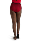 Rhinestone Fishnet Tight, featuring sparkling rhinestones and a stretchy, comfortable fit for dance performances - black
