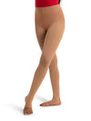 Ultra Soft Self Knit Waistband Stirrup Tight with a comfortable, seamless fit - tan