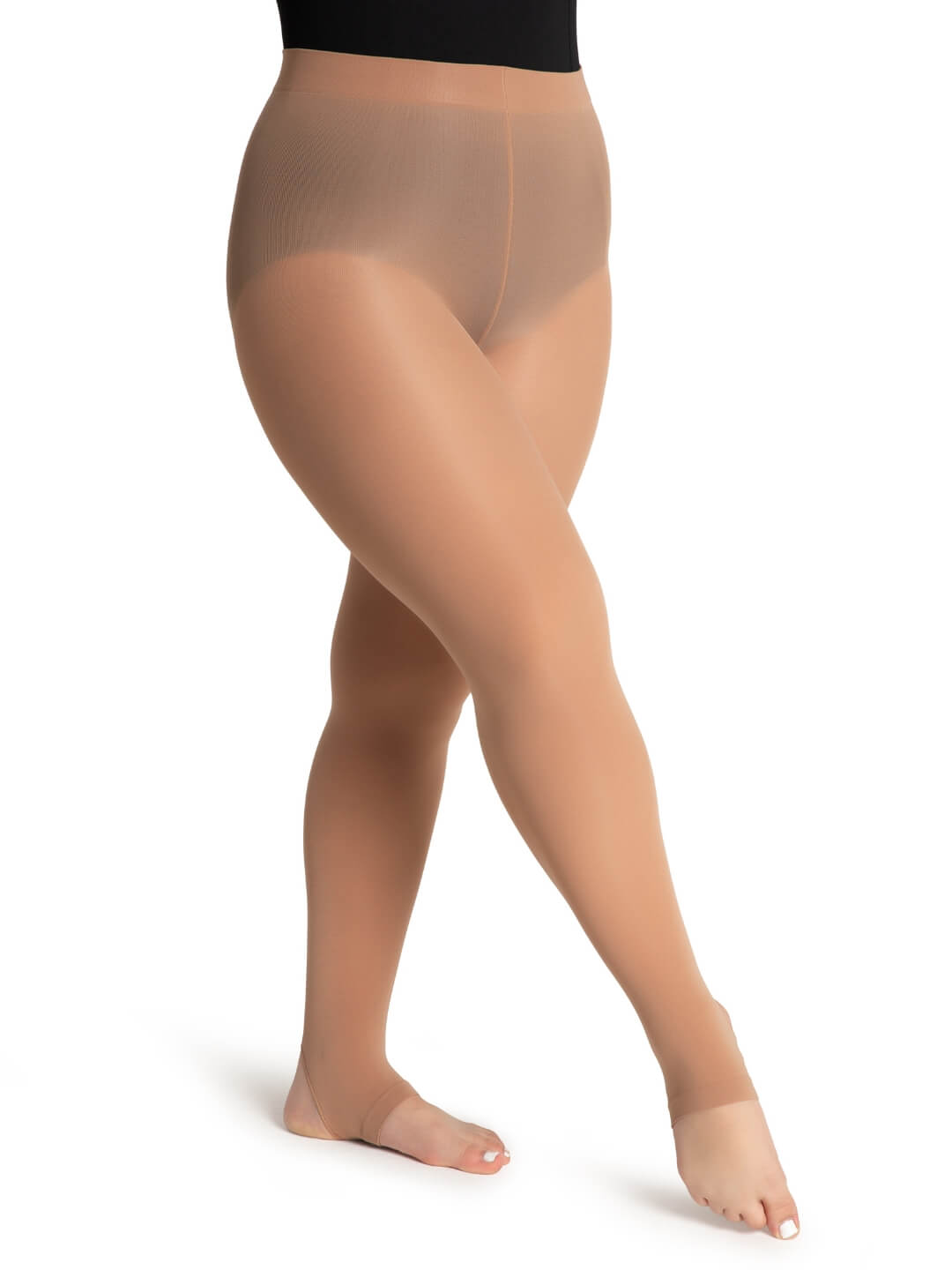 Ultra Soft Self Knit Waistband Stirrup Tight with a comfortable, seamless fit 