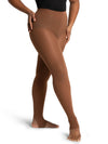 Ultra Soft Self Knit Waistband Stirrup Tight with a comfortable, seamless fit - brown