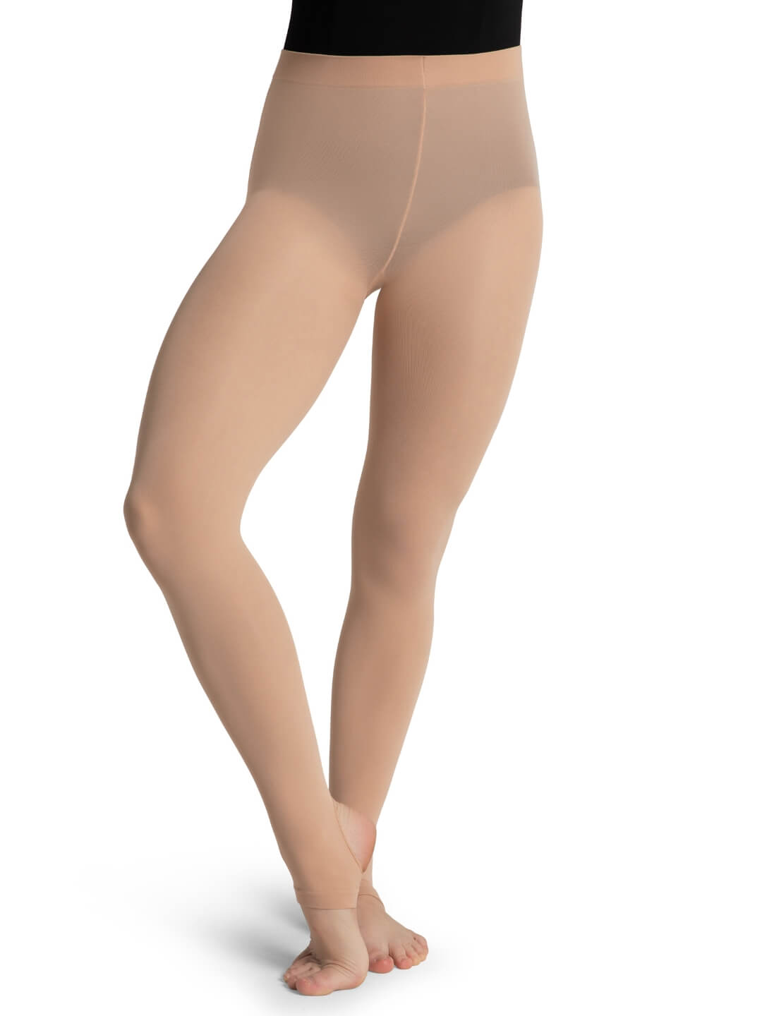 Ultra Soft Self Knit Waistband Stirrup Tight with a comfortable, seamless fit 