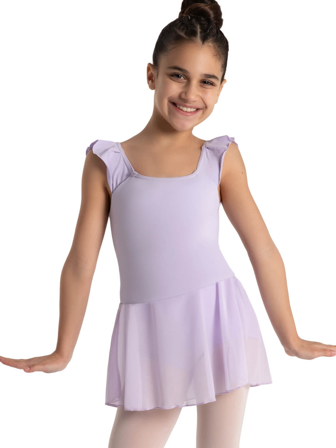 Supernova Aurora Dress for girls - a vibrant dress - lavender