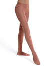 Ultra Soft Self Knit Waistband Transition® Tight, a comfortable and durable dance tight with a soft self-knit waistband - tan