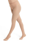 Ultra Soft Self Knit Waistband Transition® Tight, a comfortable and durable dance tight with a soft self-knit waistband - tan