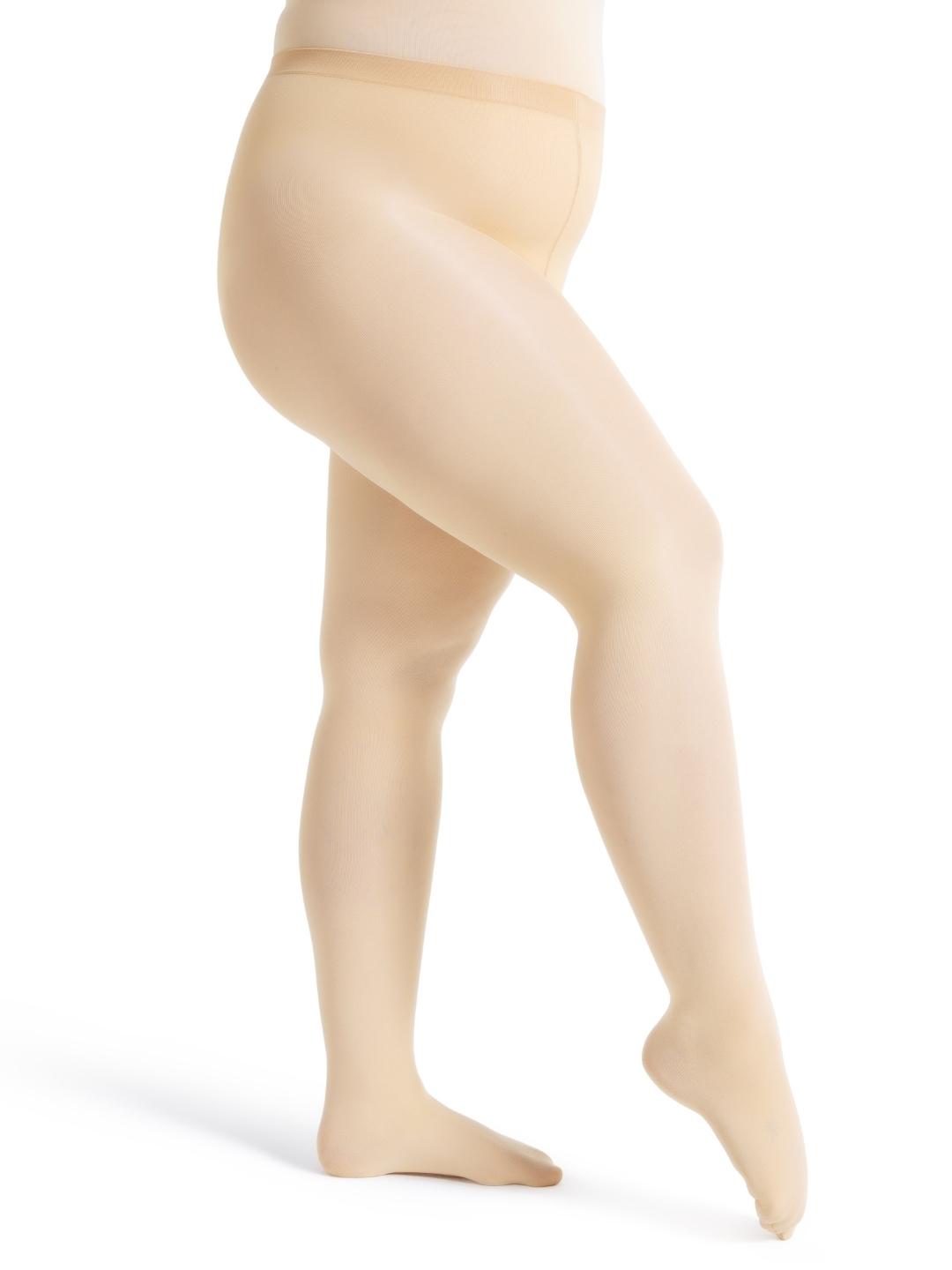 Ultra Soft Self Knit Waistband Transition® Tight, a comfortable and durable dance tight with a soft self-knit waistband - pink