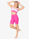 Pink Essential 7" Bike Shorts for Women