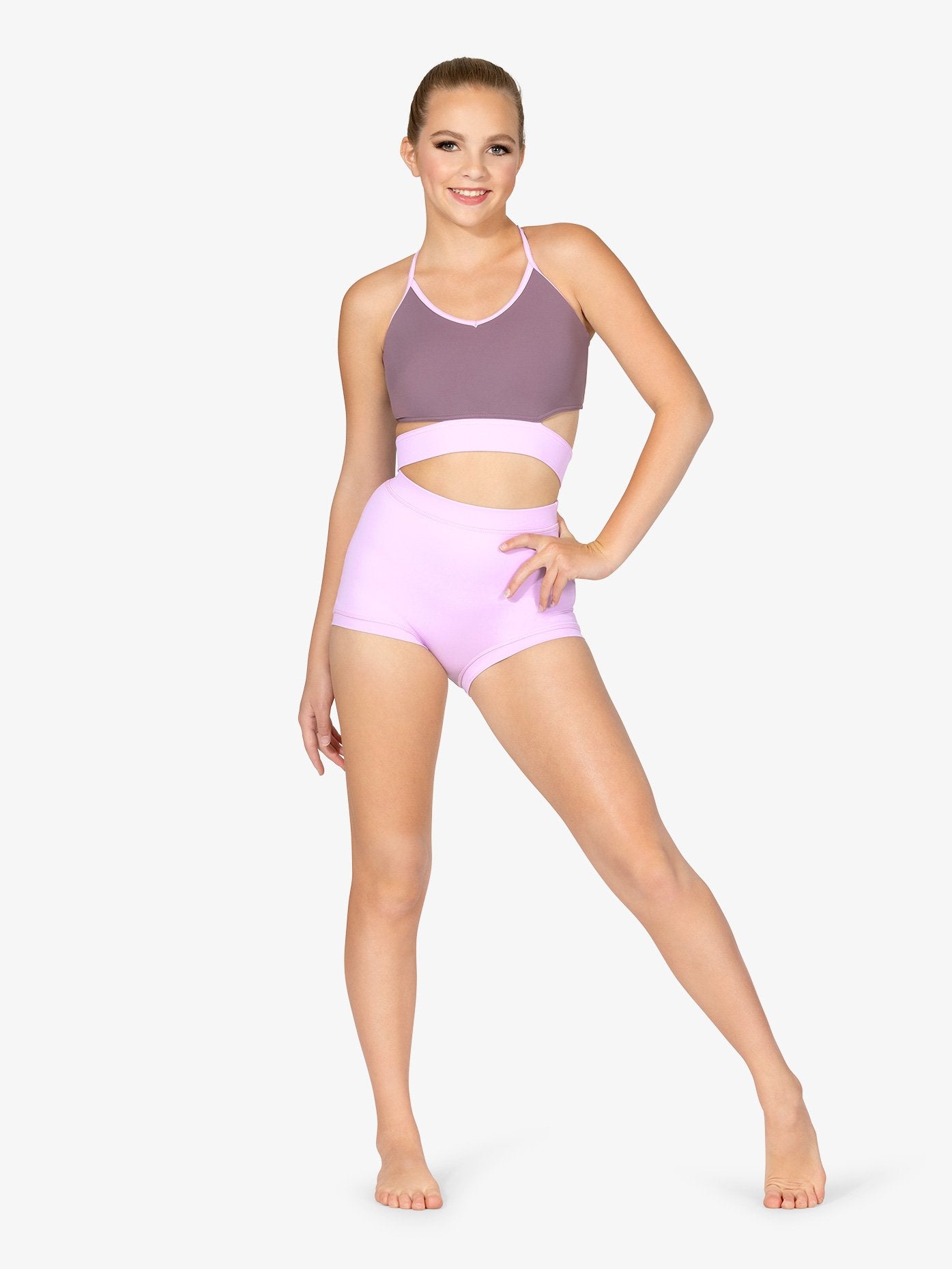 Purple Racerback Camisole Top, chic and comfortable 