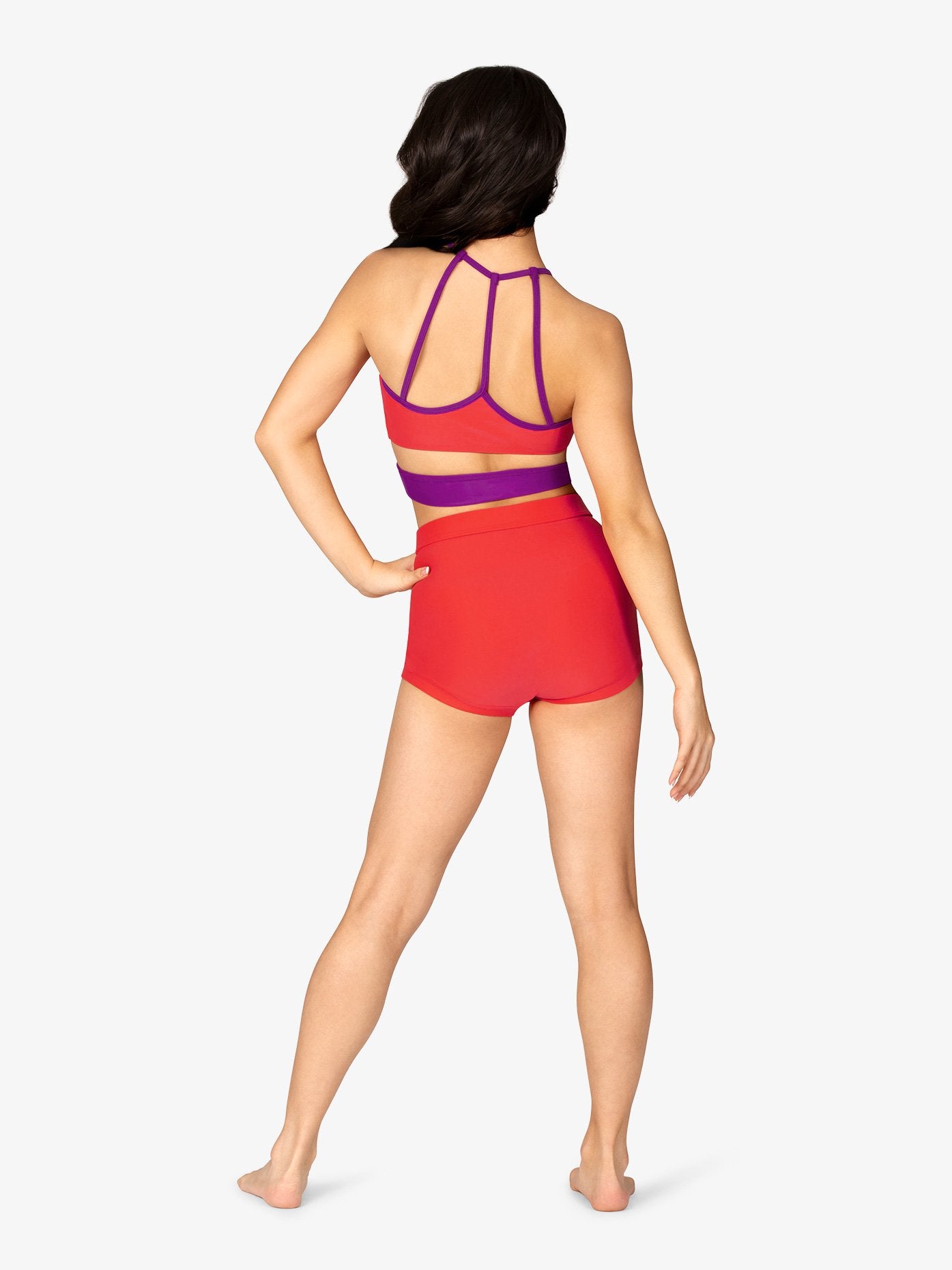 Red Racerback Camisole Top, vibrant and versatile 