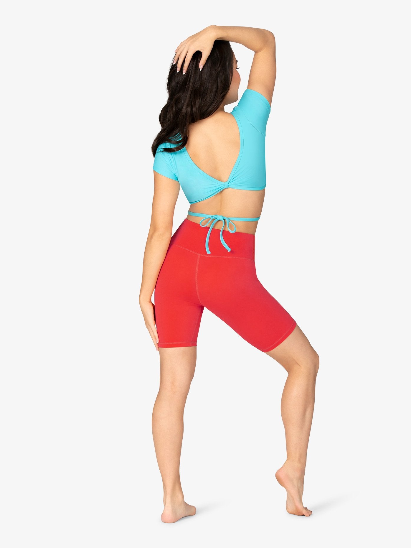 Red High Waist Essential 7