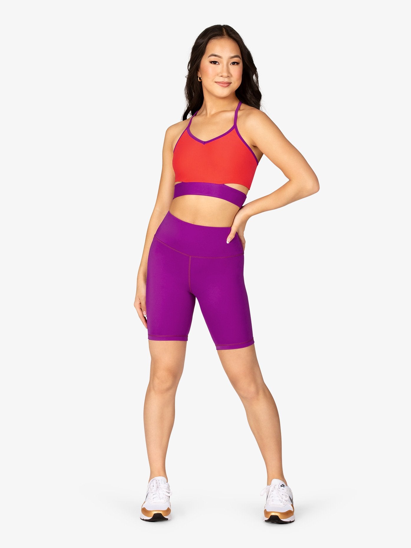 Purple High Waist Essential 7