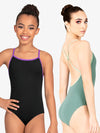 M2 Girls Strappy Back Leotard